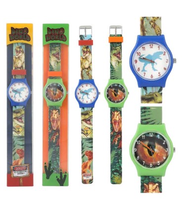 Reloj De Pulsera De Silicona Dino World