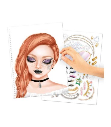 Cuaderno De Dibujo Maquillaje TopModel