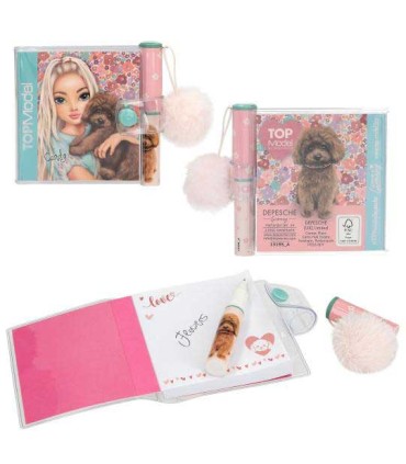 Mini Bloc De Notas Con Bolígrafo Floral TopModel