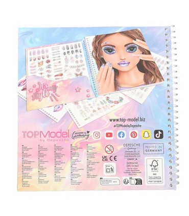 TopModel Dress Me Up Maquillaje y Uñas