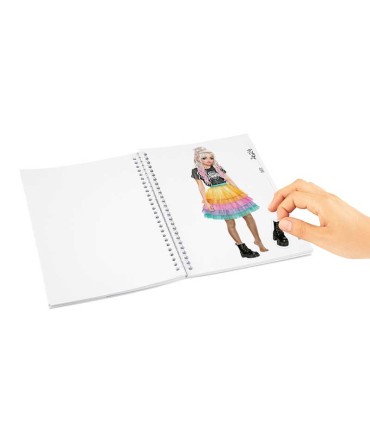 Cuaderno Para Colorear Topmodel