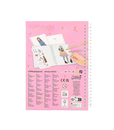Cuaderno Para Colorear Topmodel