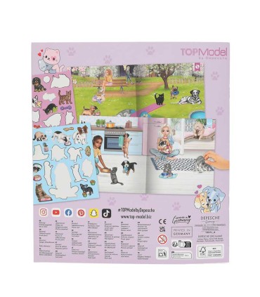 TopModel Stickerworld Kitty & Doggy
