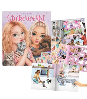 TopModel Stickerworld Kitty & Doggy