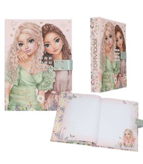 TopModel Diario Con Código Secreto y Sonido Summer Feeling