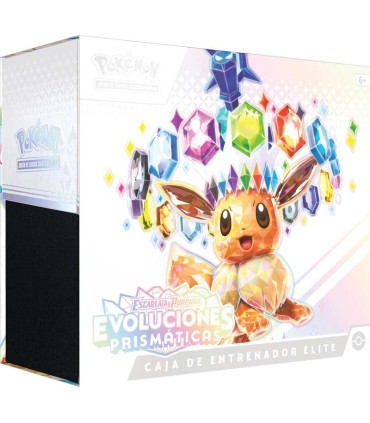 Pokémon Caja De Entrenador Élite Evoluciones Prismáticas Escarlata Y Púrpura
