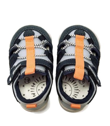 Sandalia Mustang Azul Celeste