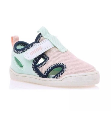 Sandalia Mustang Lycra Rosa