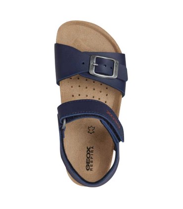 Sandalia Geox Ghita Azul y Rojo