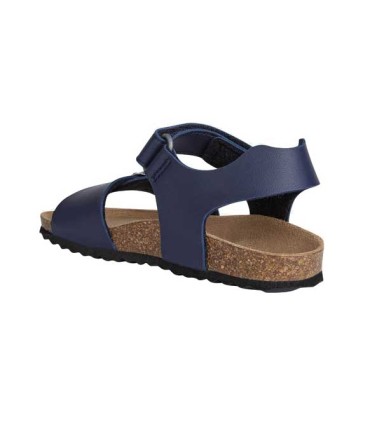 Sandalia Geox Ghita Azul y Rojo