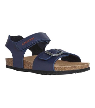 Sandalia Geox Ghita Azul y Rojo