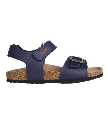 Sandalia Geox Ghita Azul y Rojo