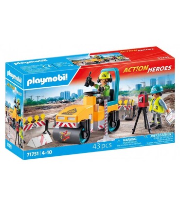 Construcción De Carreteras Playmobil 71751