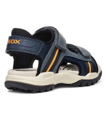 Sandalia Geox Borealis Navy / Orange