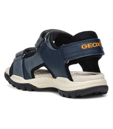 Sandalia Geox Borealis Navy / Orange