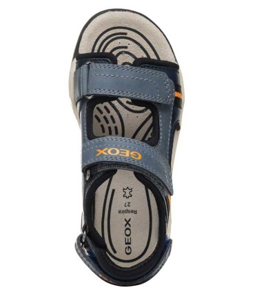 Sandalia Geox Borealis Navy / Orange