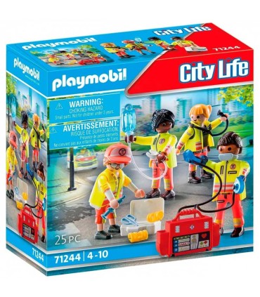 Equipo De Rescate Playmobil 71244