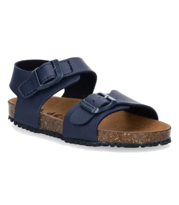 Sandalia Garvalín Azul Marino Bio Básico