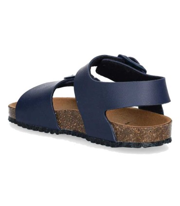 Sandalia Garvalín Azul Marino Bio Básico