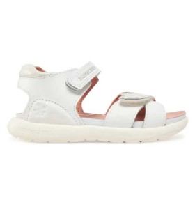 Sandalia Biomecanics Blanca y Plata con Estrellas