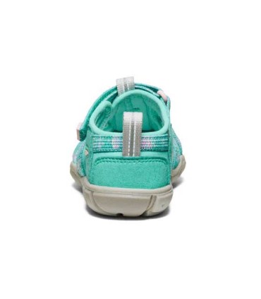 Keen Little Kids' Seacamp II Bright Aqua / Pink