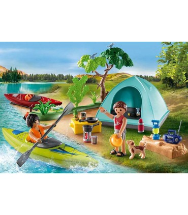 Camping Con Hoguera Playmobil 71425