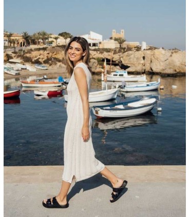 Sandalia Igor Habana Brillo Negro