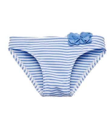 Bañador Culetín Bebé Rayas Azules Ysabel Mora