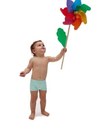 Bañador Bóxer Estampado Vichy Ysabel Mora