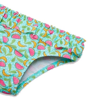 Bañador Culetín Bebé Estampado Frutas Ysabel Mora
