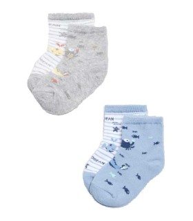 Calcetín Tobillero Bebé Pack de 2