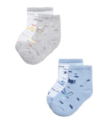 Calcetín Tobillero Bebé Pack de 2