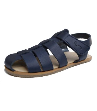 Sandalia Respetuosa Flexi Nens Marino