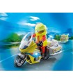 Moto de Emergencias Con Luz Playmobil 71205