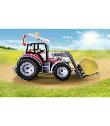 Tractor Grande Con Accesorios Playmobil 71305