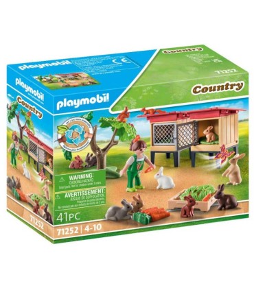 Conejera Playmobil 71252