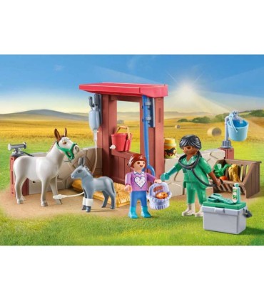 Veterinaria De Granja Playmobil 71471