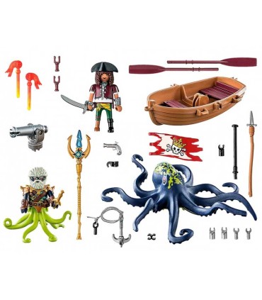 Batalla Con Pulpo Gigante Playmobil 71419