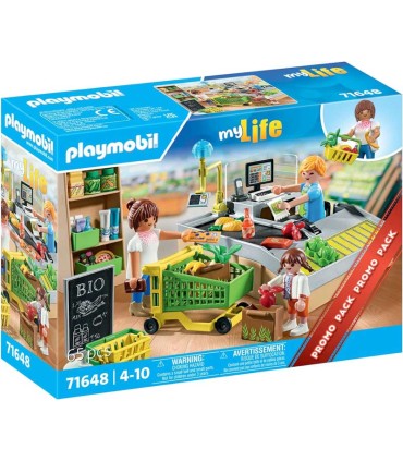 Supermercado Ecológico Playmobil 71648