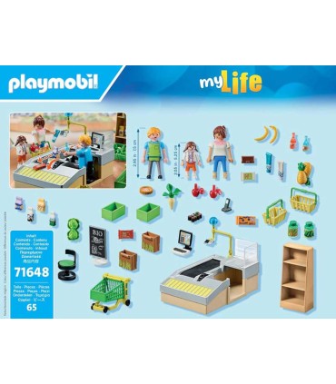Supermercado Ecológico Playmobil 71648