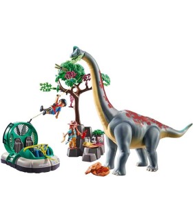 Braquiosaurio Con Aerodeslizador Playmobil 71819