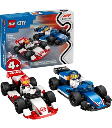 Coches De F1 Williams Racing y Haas F1 Lego 60464