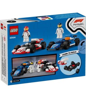 Coches De F1 Williams Racing y Haas F1 Lego 60464