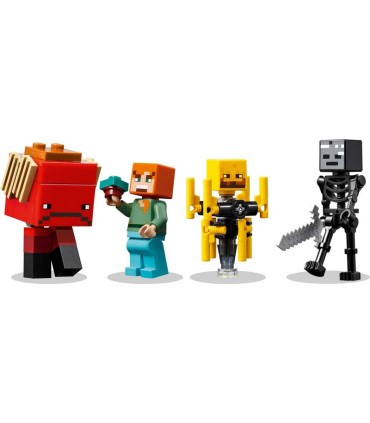 La Batalla De Lava del Inframundo Lego Minecraft 21266