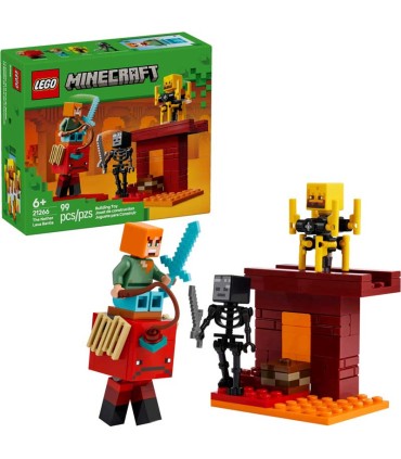 La Batalla De Lava del Inframundo Lego Minecraft 21266