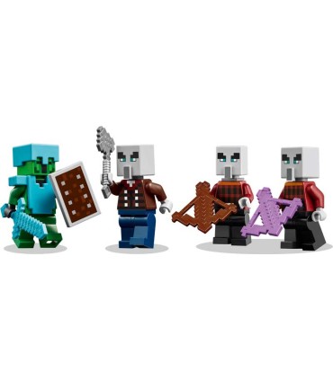 La Patrulla Del Desierto De Los Maldeanos Lego Minecraft 21267