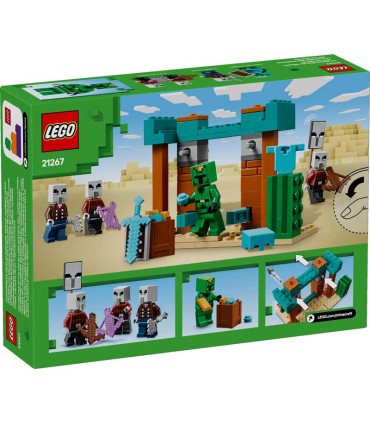La Patrulla Del Desierto De Los Maldeanos Lego Minecraft 21267