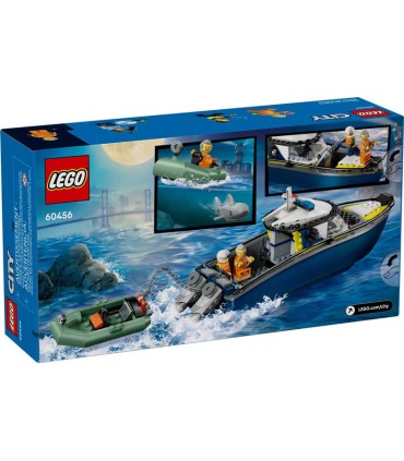 Persecución En Barco De Policía Lego City 60456