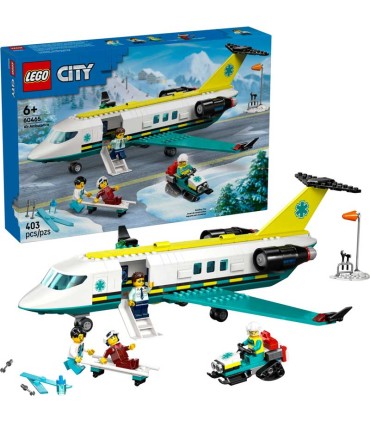 Ambulancia Aérea De Emergencia Lego City 60465