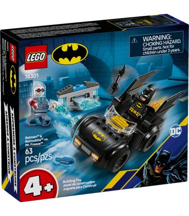 Batman Y Batmovil Vs. Mr. Freeze Lego Super Héroes 76301
